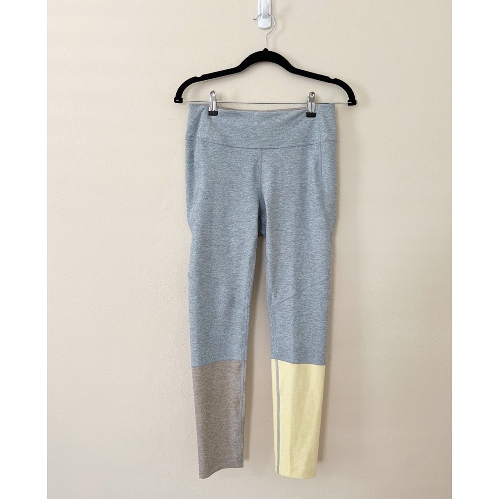 NWT OUTDOOR VOICES Colorblock 7/8 Leggings Medium